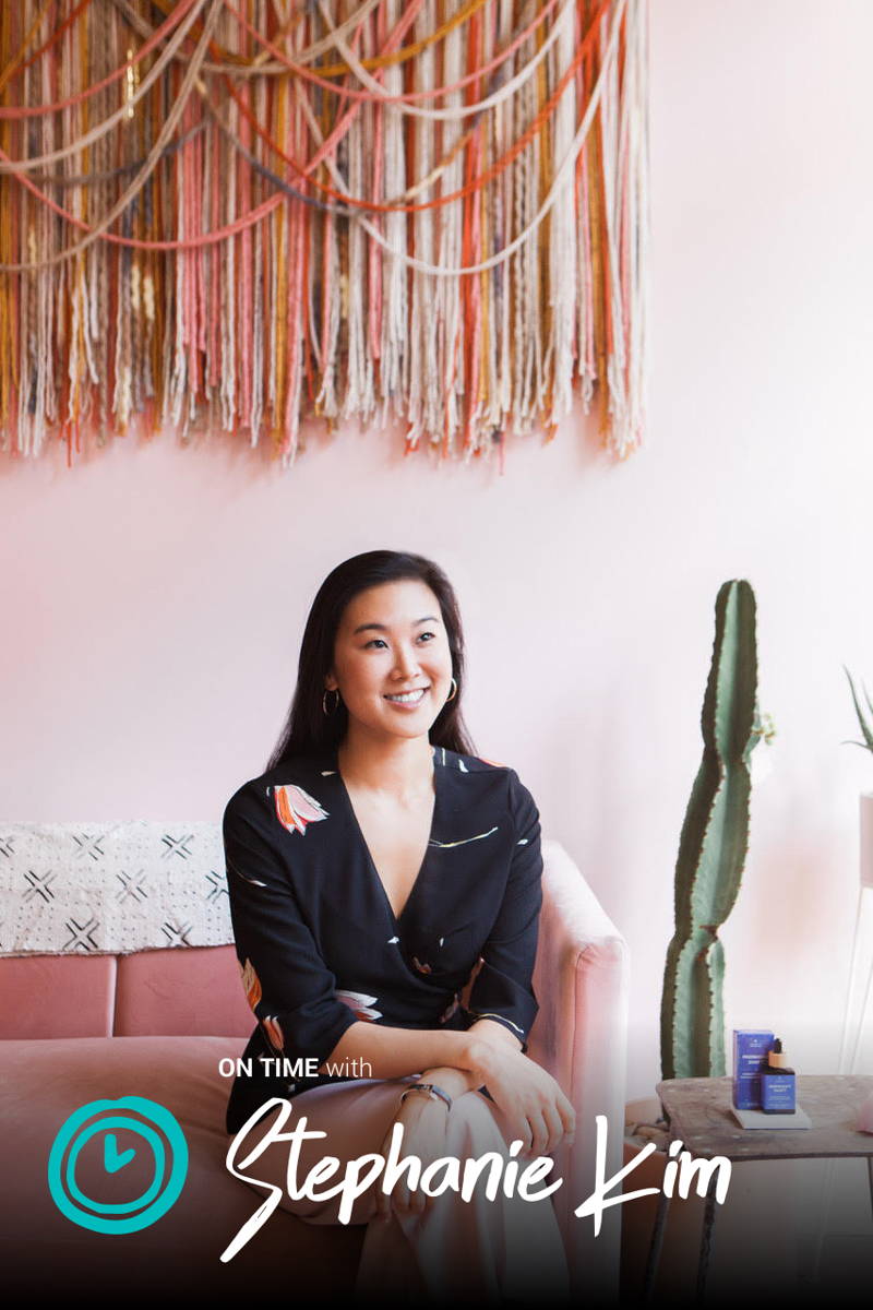 On Time with Stephanie Kim, CEO and Founder of Moonlit Skincare