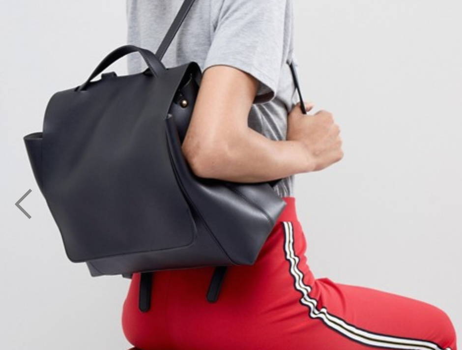 ASOS DESIGN large minimal backpack