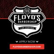 Floyd's 99 Barbershop logo on InHerSight