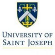 University of Saint Joseph logo on InHerSight