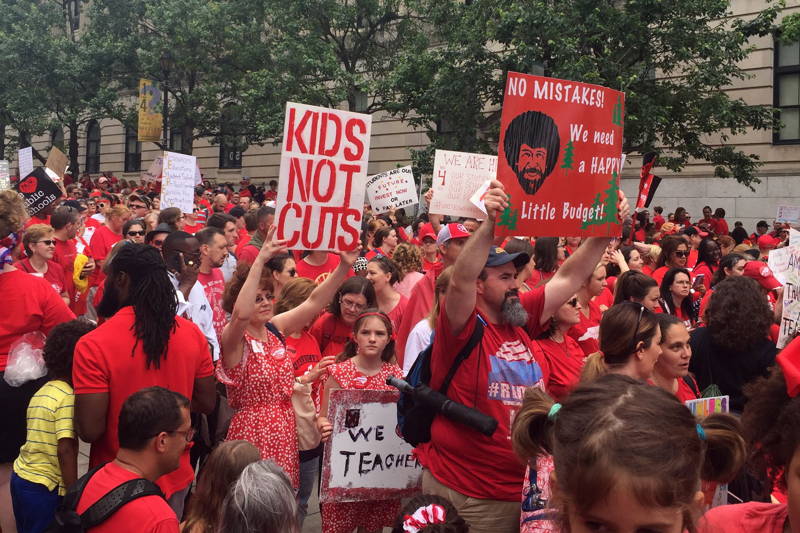 N.C. Latest State to Go #Red4Ed