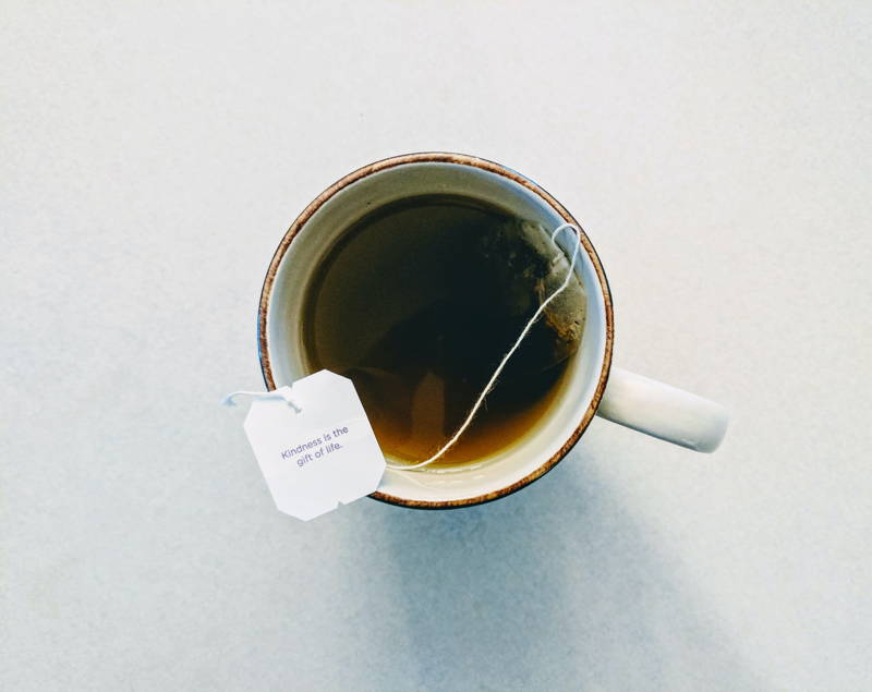 Making a soothing cup of tea can be a step in your daily self-care checklist